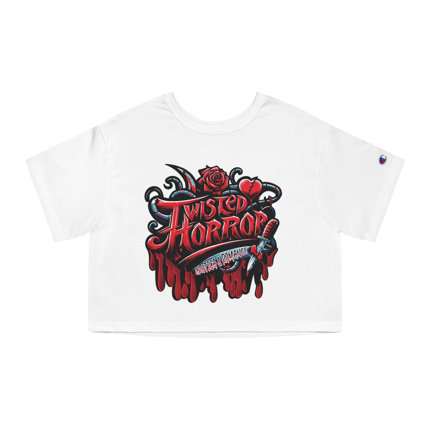 Twisted Horror Cropped T-Shirt