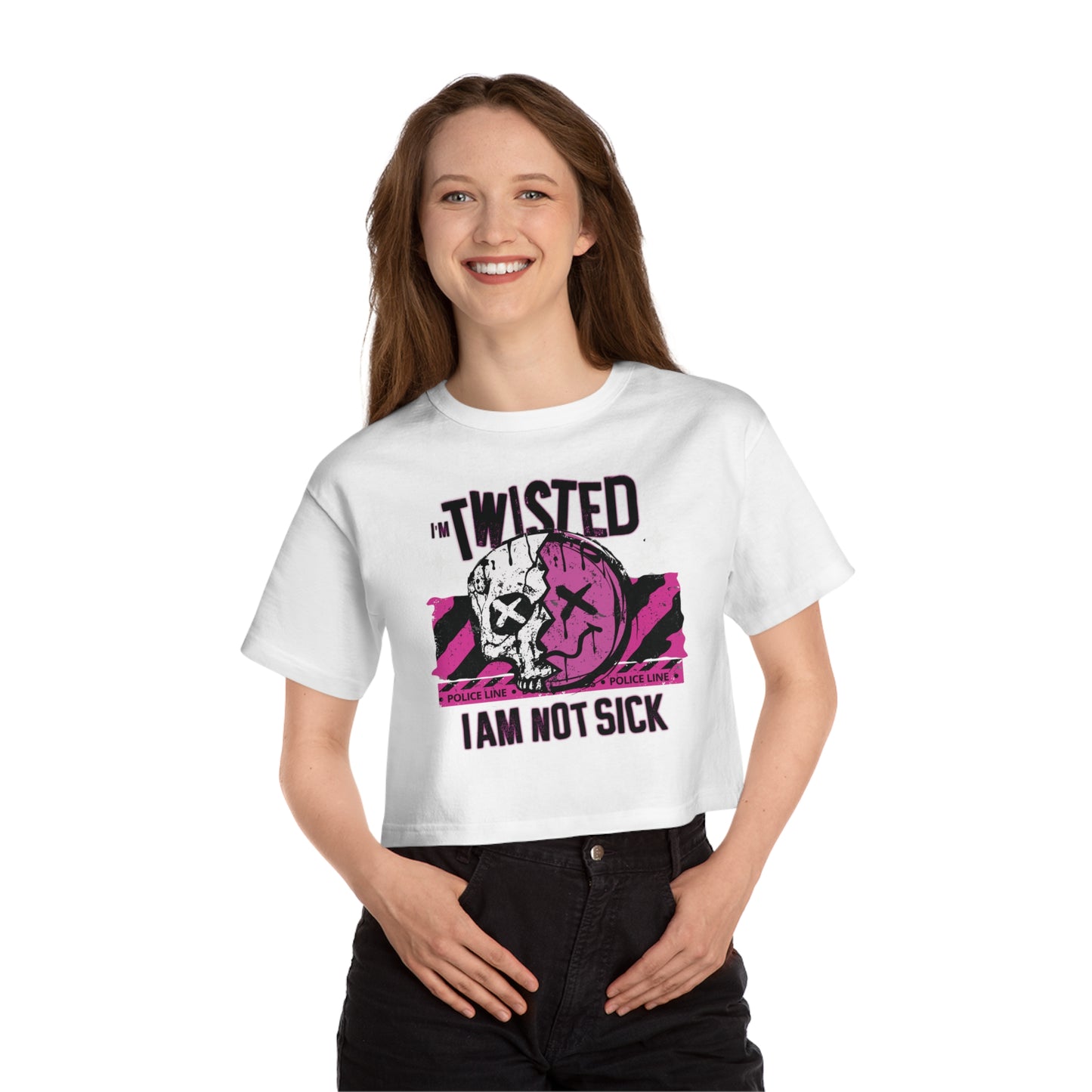 Twisted Cropped T-Shirt