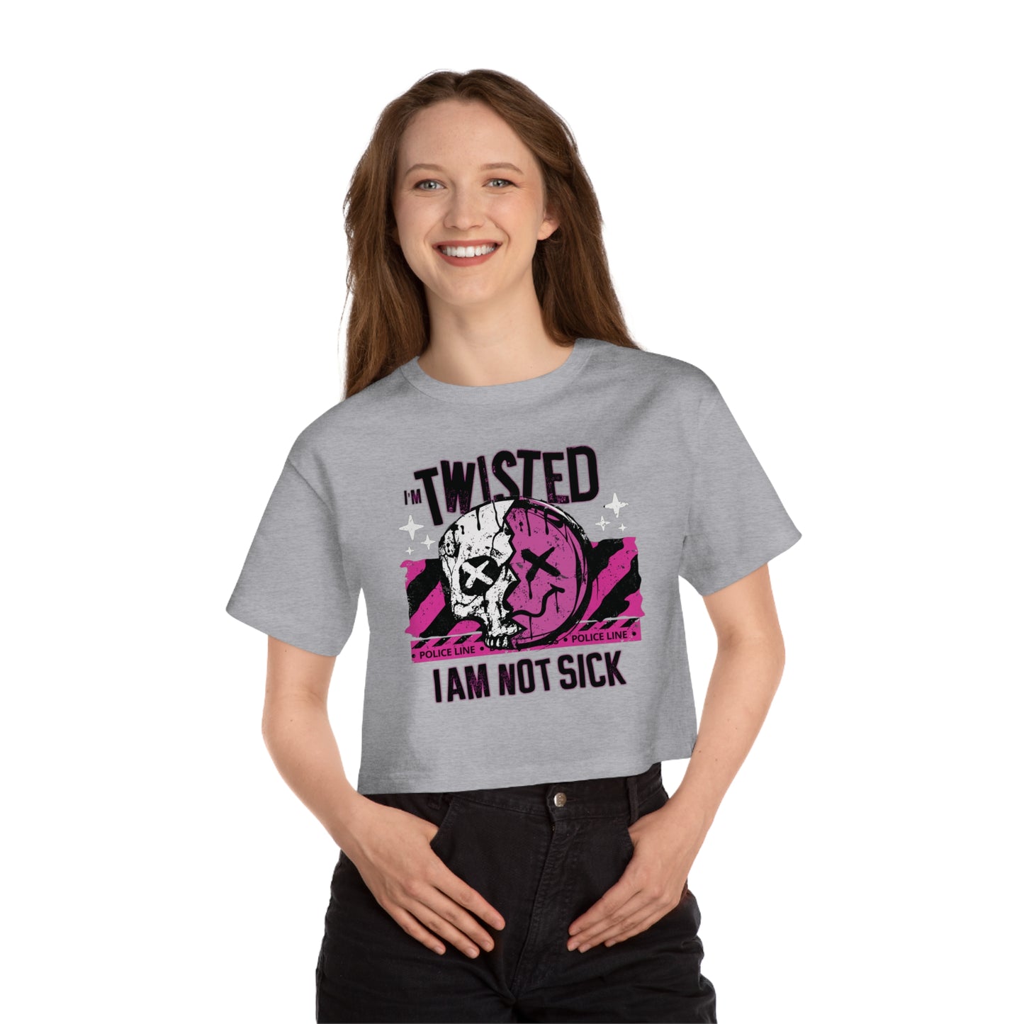 Twisted Cropped T-Shirt