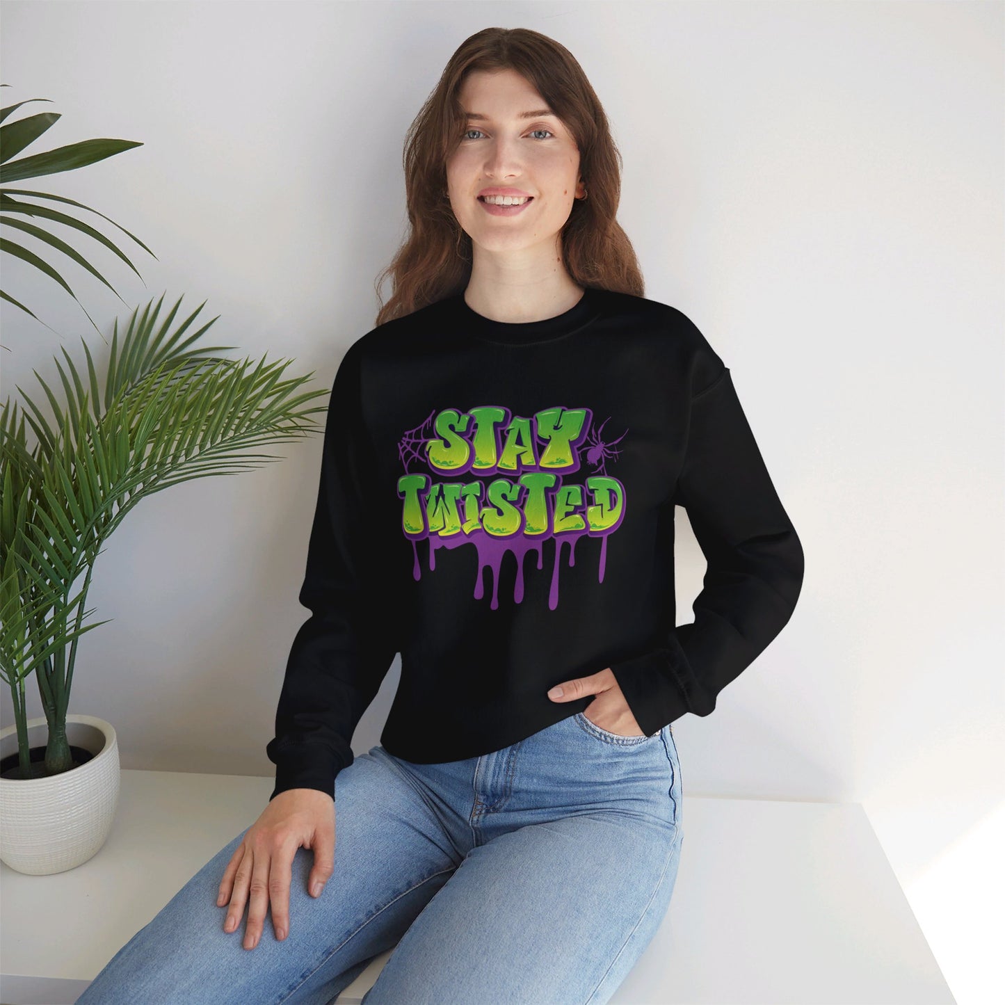 Stay Twisted Spooky Crewneck Sweatshirt