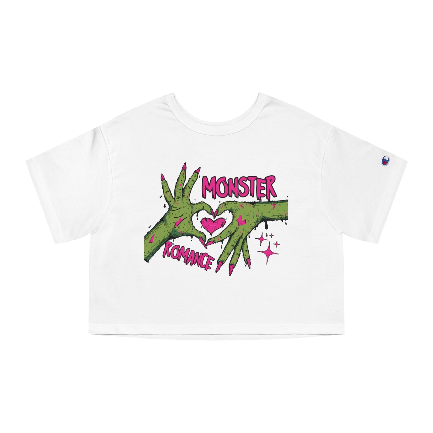 Monster Romance Cropped T-Shirt