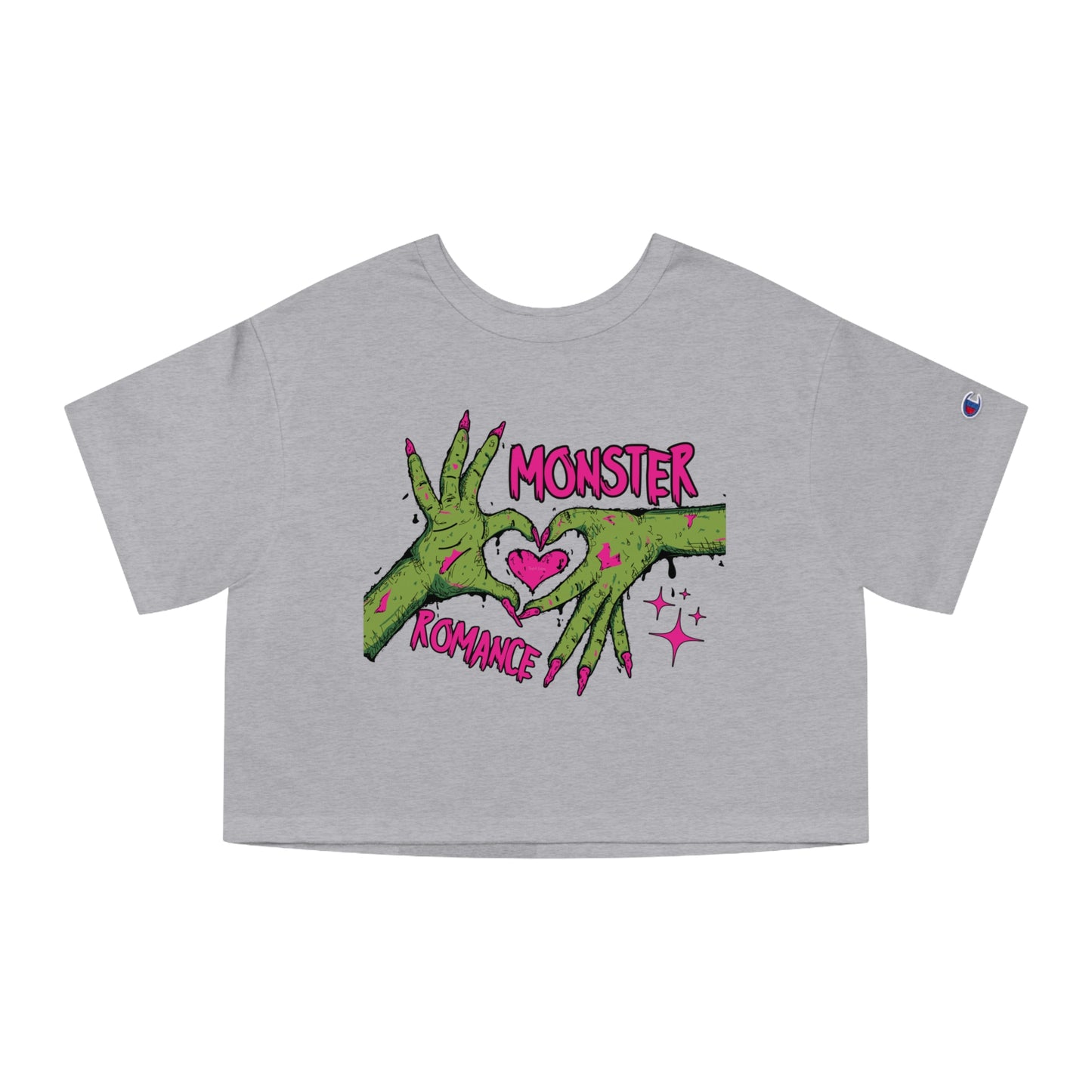 Monster Romance Cropped T-Shirt